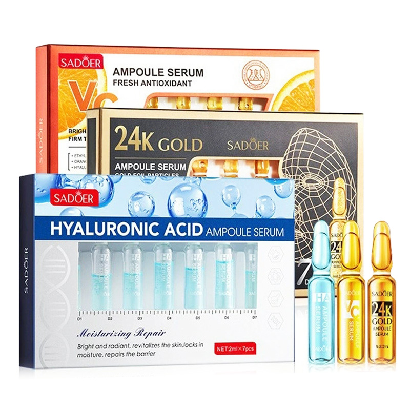 Luxury Skincare Wholesale - 7 szt./Zestaw SADOER Ampułki Witamina C