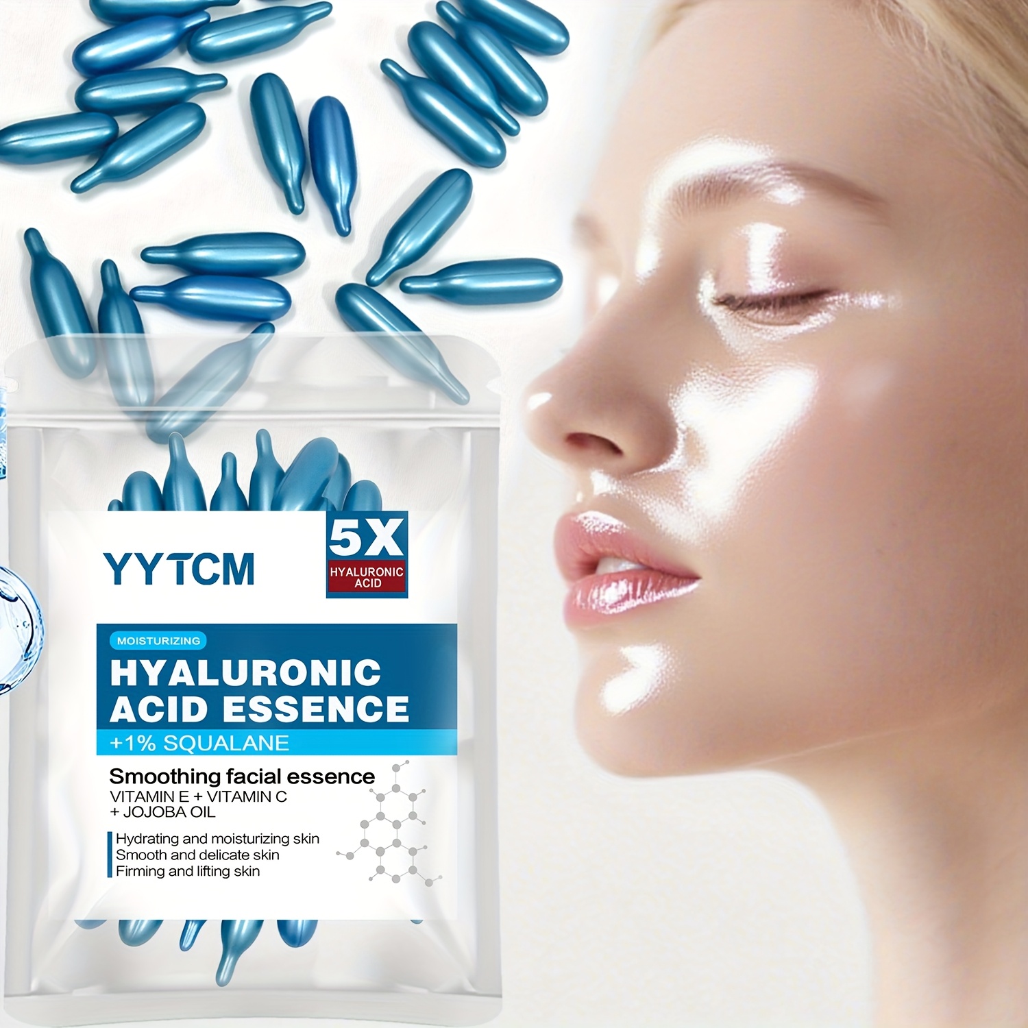 Esencja w kapsułkach z kwasem  – Luxury Skincare Wholesale recenzja i cena
